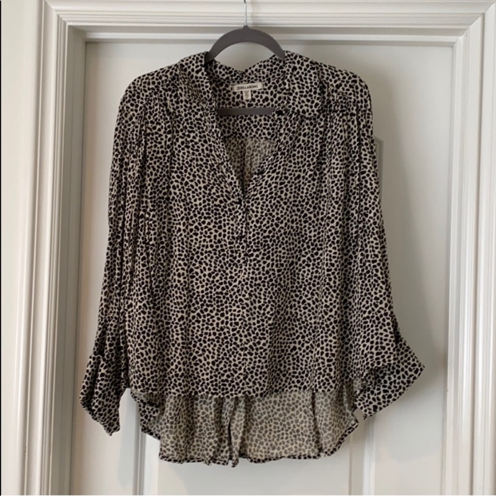 billabong flowy blouse